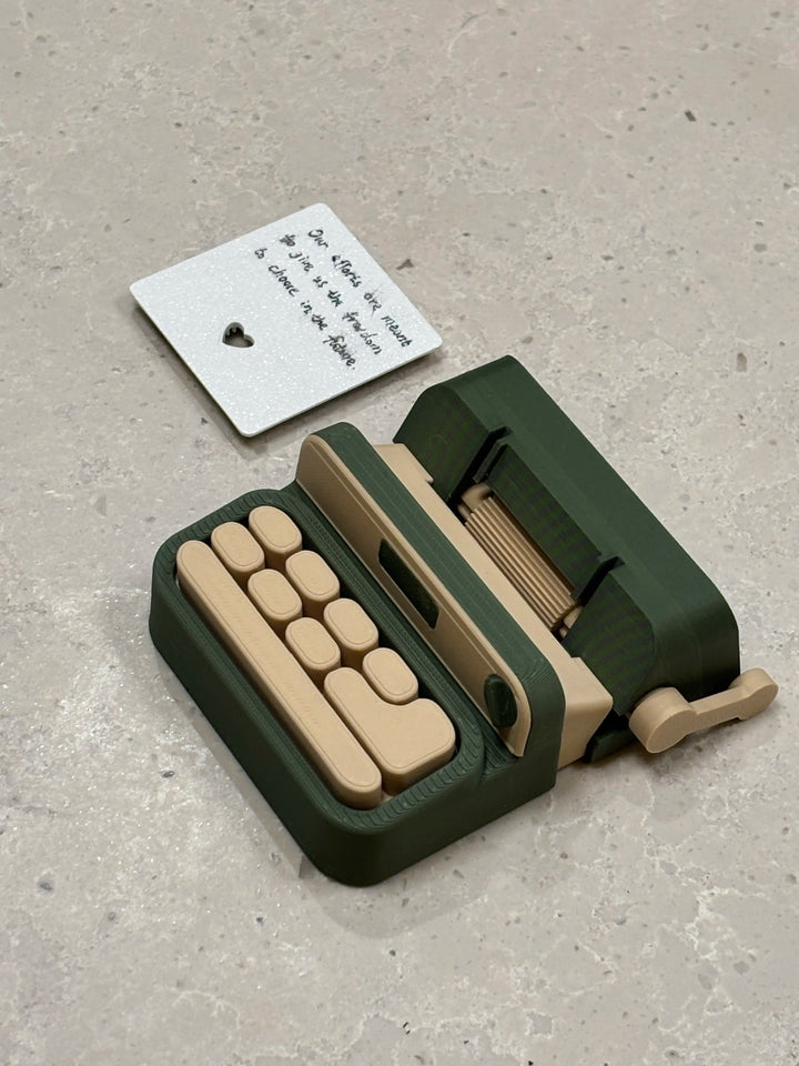 Type Writer Phone Folder