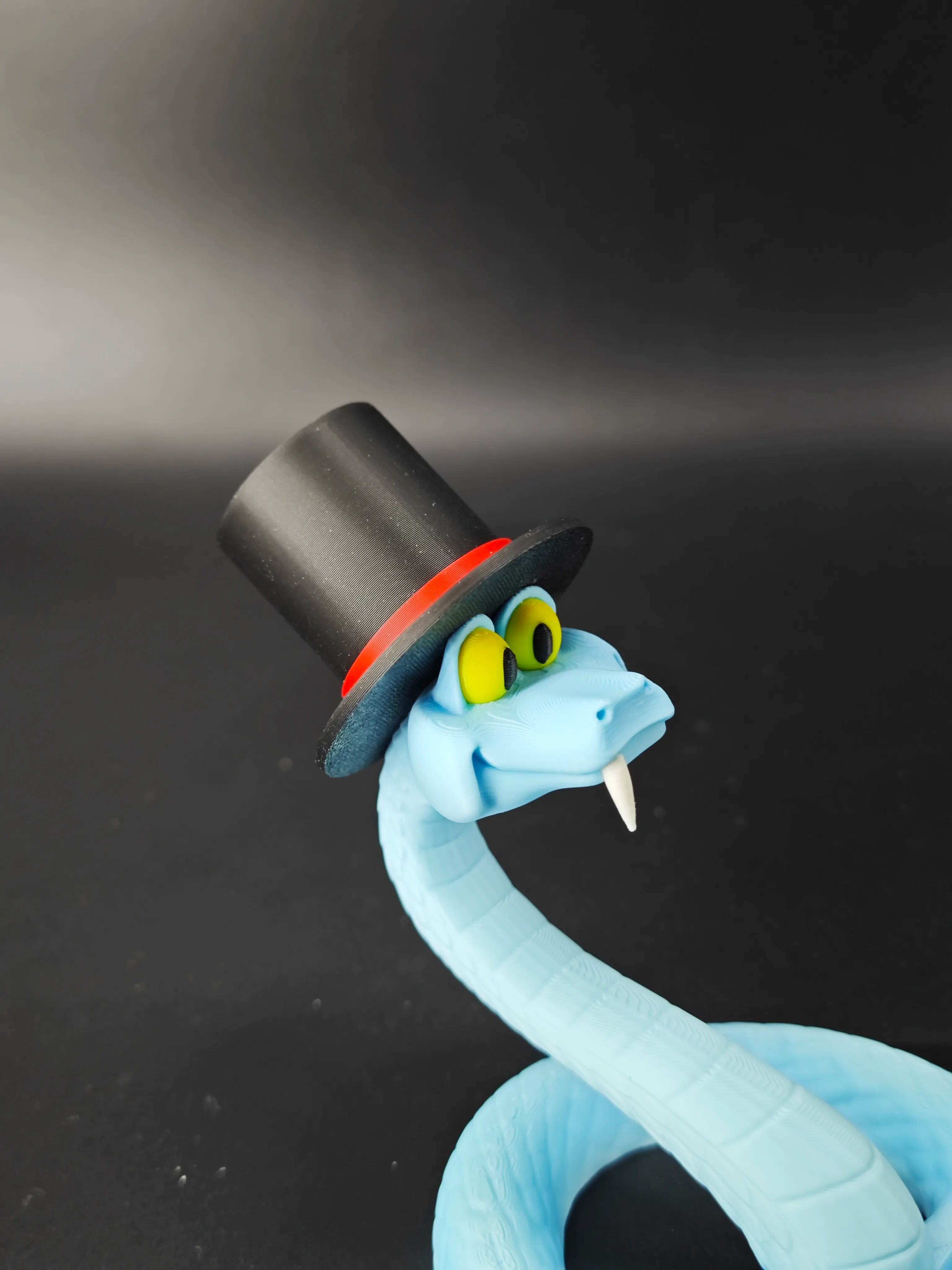Blue Snake Phone Holder
