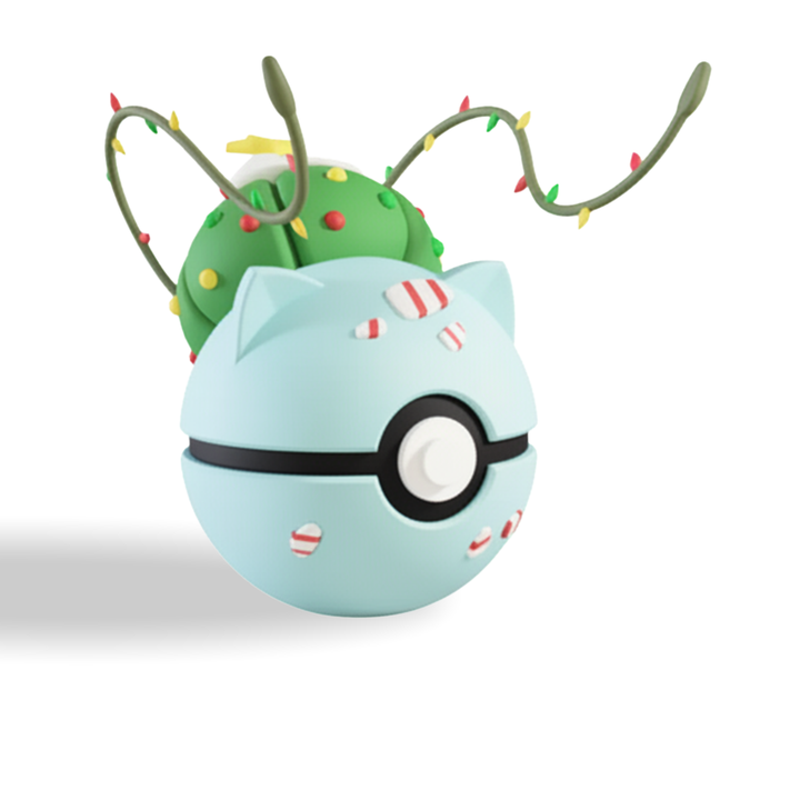 Bulbasaur Christmas Ball