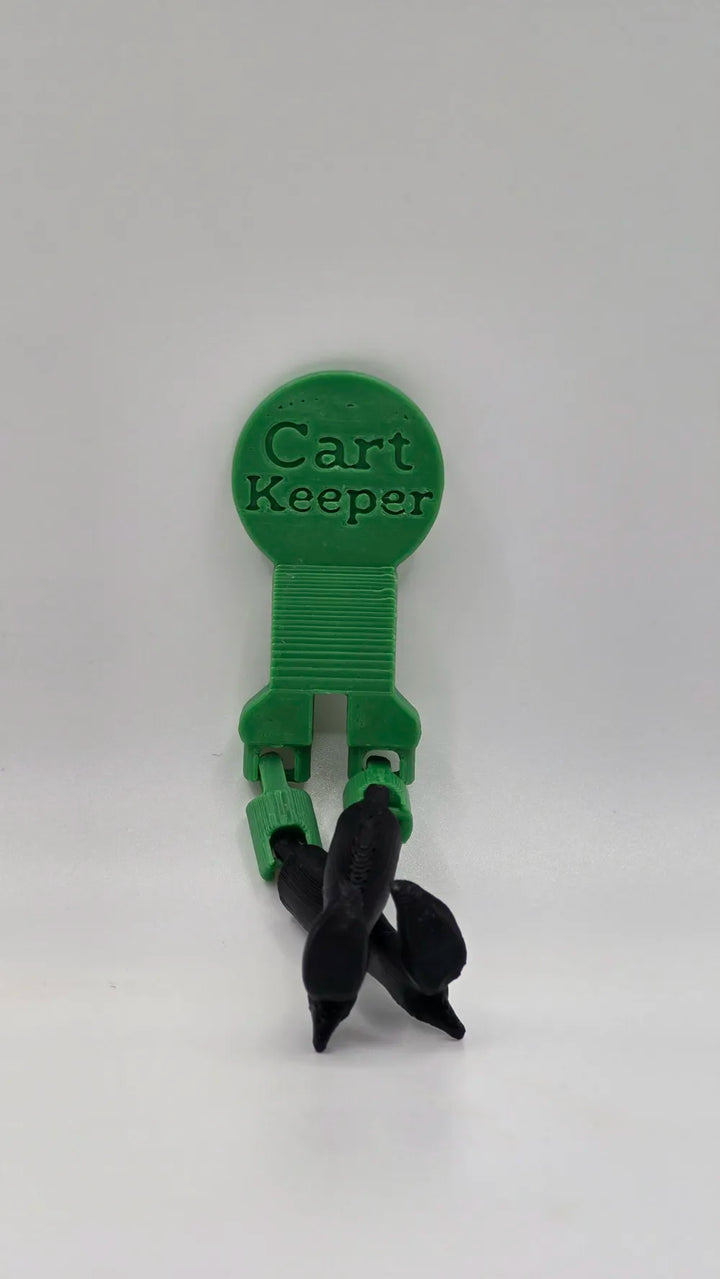 Cart Keeper Bad Witch 3D Printed Shopping Cart Coin Holder