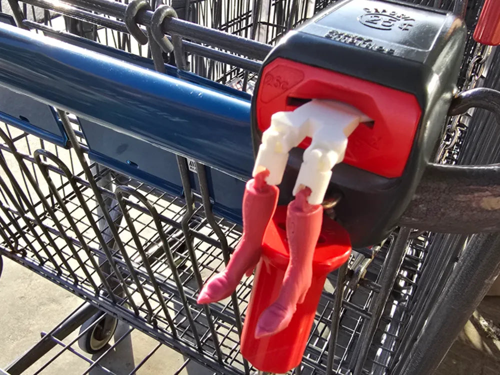 Cart Keeper Good Witch 3D Printed Shopping Cart Token Holder