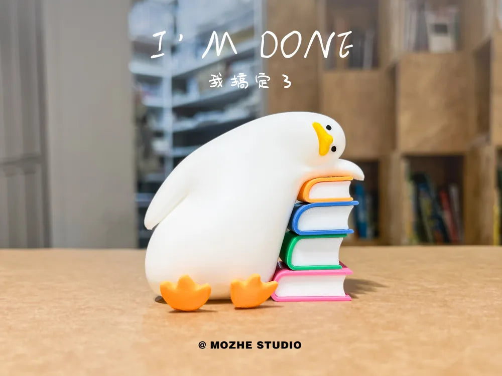 Chill Duck Done – 3D Printed Relaxing Duck Figurine