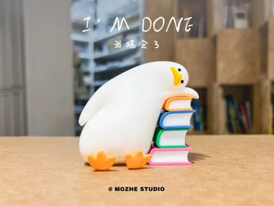 Chill Duck Done – 3D Printed Relaxing Duck Figurine