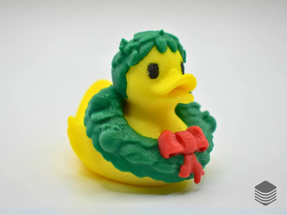 Christmas Wreath Duck