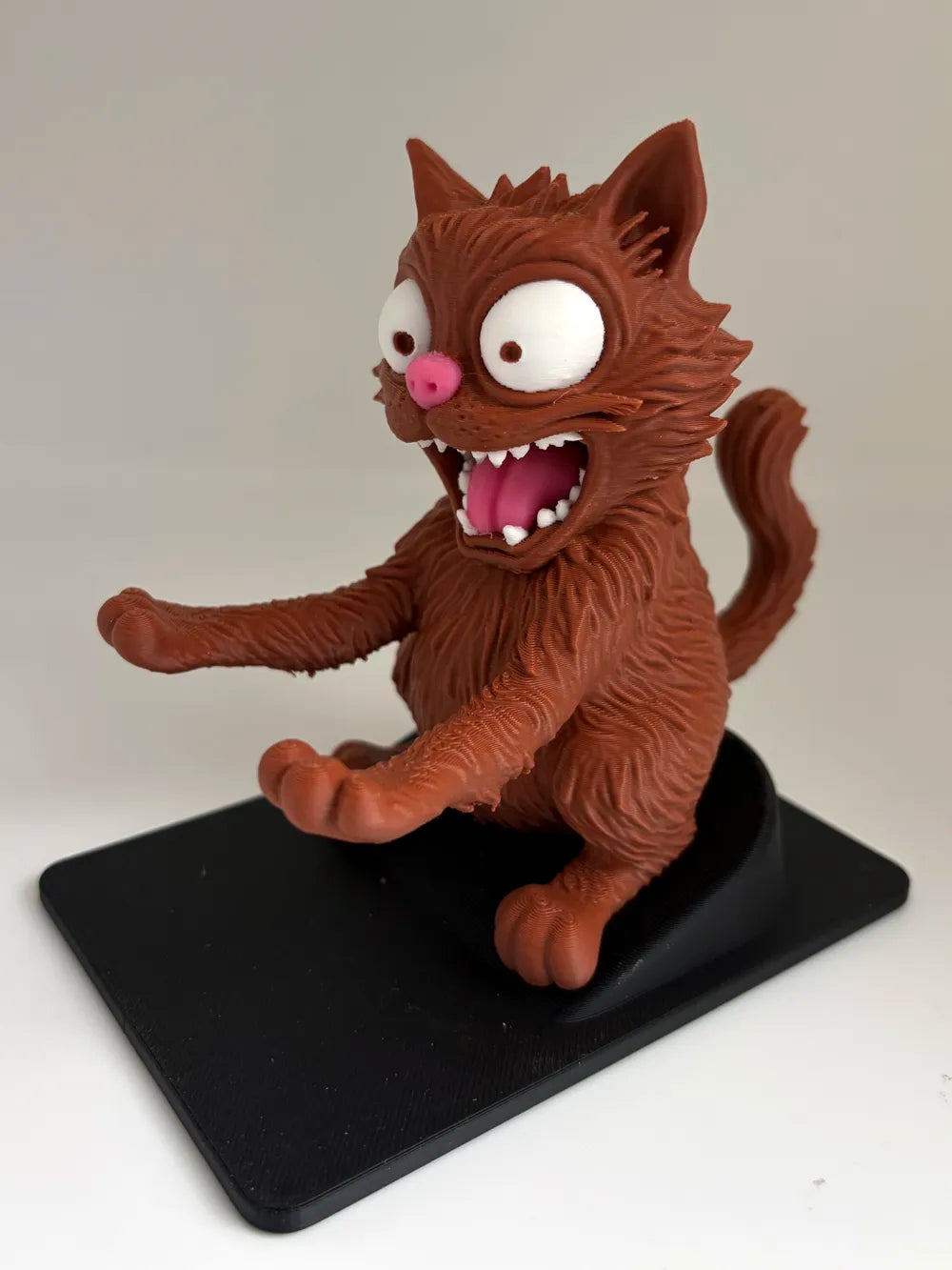 Crazy Cat Cellphone/Tablet Holder Stand