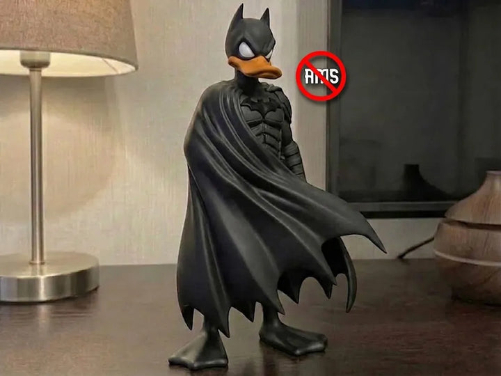 Daffy Duck Batman Dark Knight Multicolor 3D Printed Figurine Collectible Sculpture