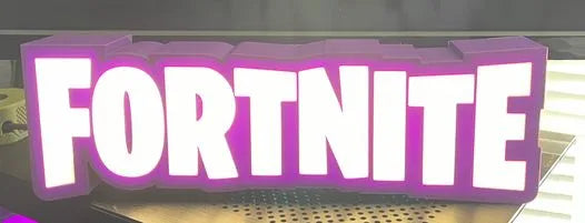 Fortnite Logo LED Lightbox