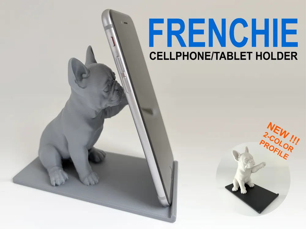 French Bulldog Cellphone, Tablet Holder