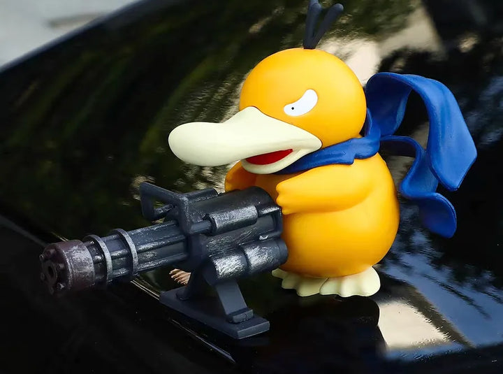 Gangster Psyduck Machine Gun Duck Bandit Duck