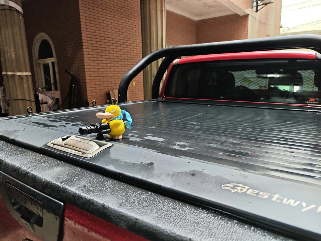 Gangster Psyduck Machine Gun Duck Bandit Duck