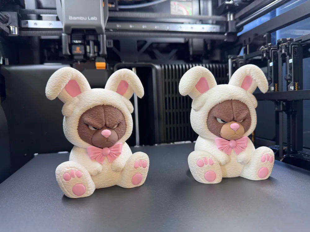 Grumpy Easter Bear
