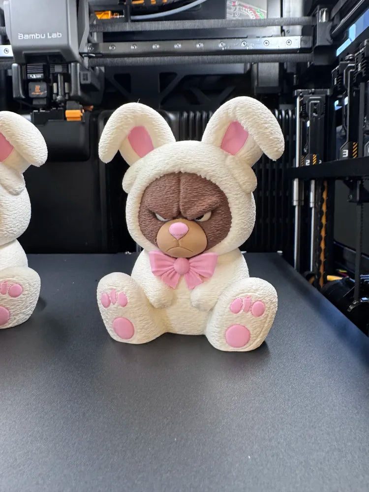 Grumpy Easter Bear