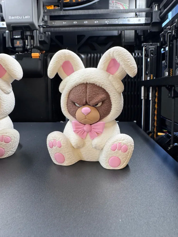 Grumpy Easter Bear