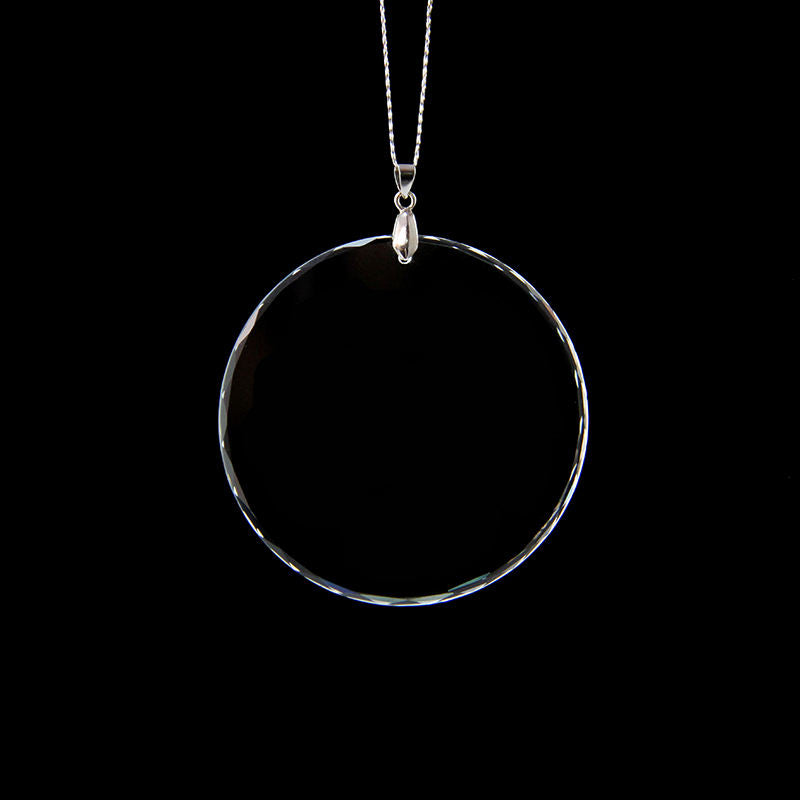 K9 Blank Crystal Round – Custom Engraving Glass Disc