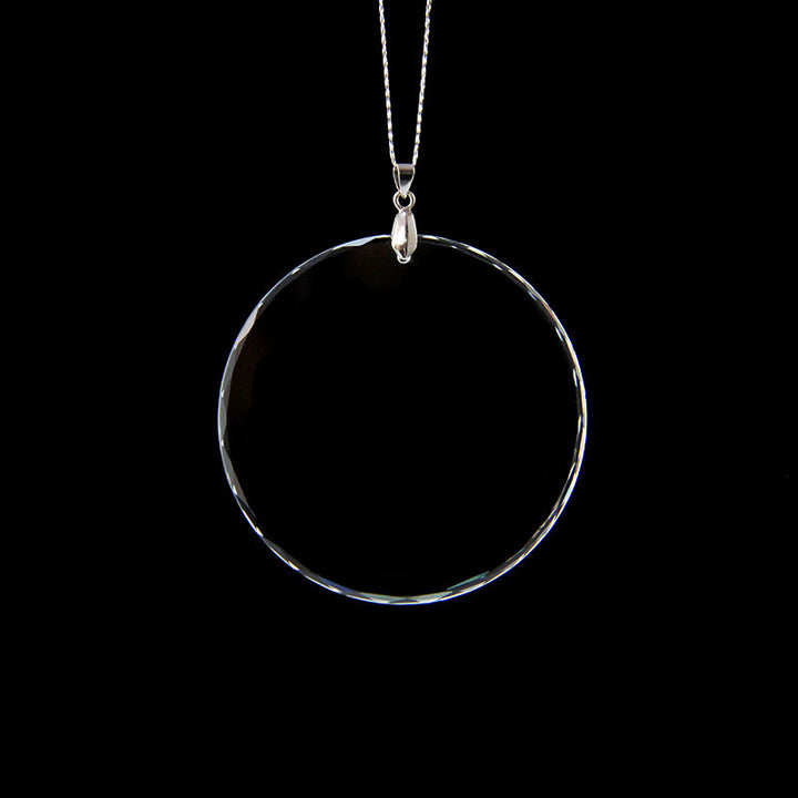 K9 Blank Crystal Round – Custom Engraving Glass Disc