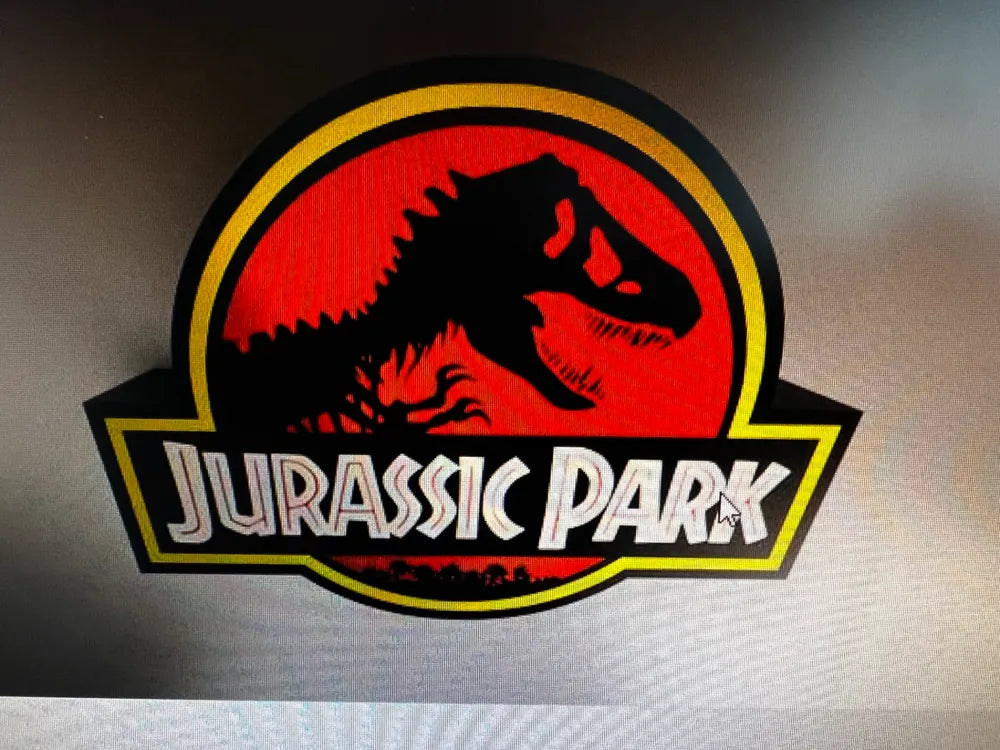 Jurassic Park Light Box