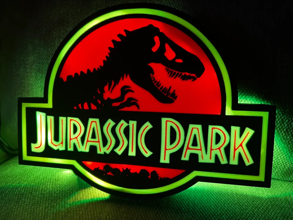 Jurassic Park Light Box