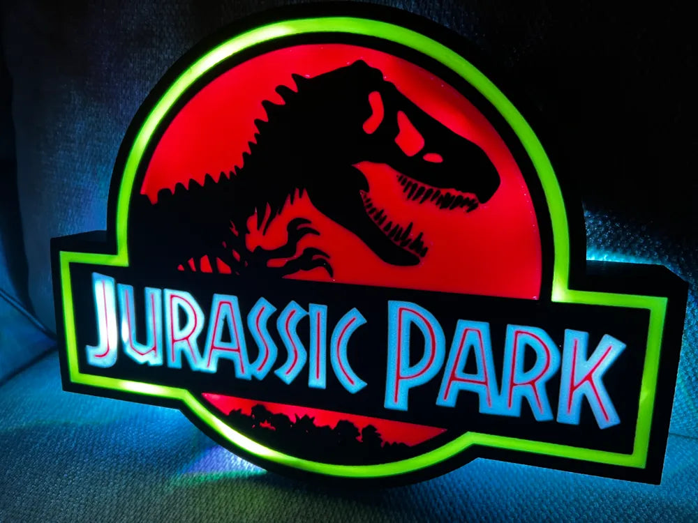 Jurassic Park Light Box