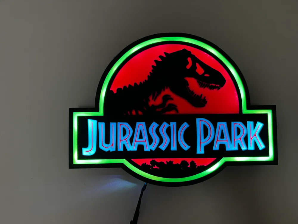 Jurassic Park Light Box