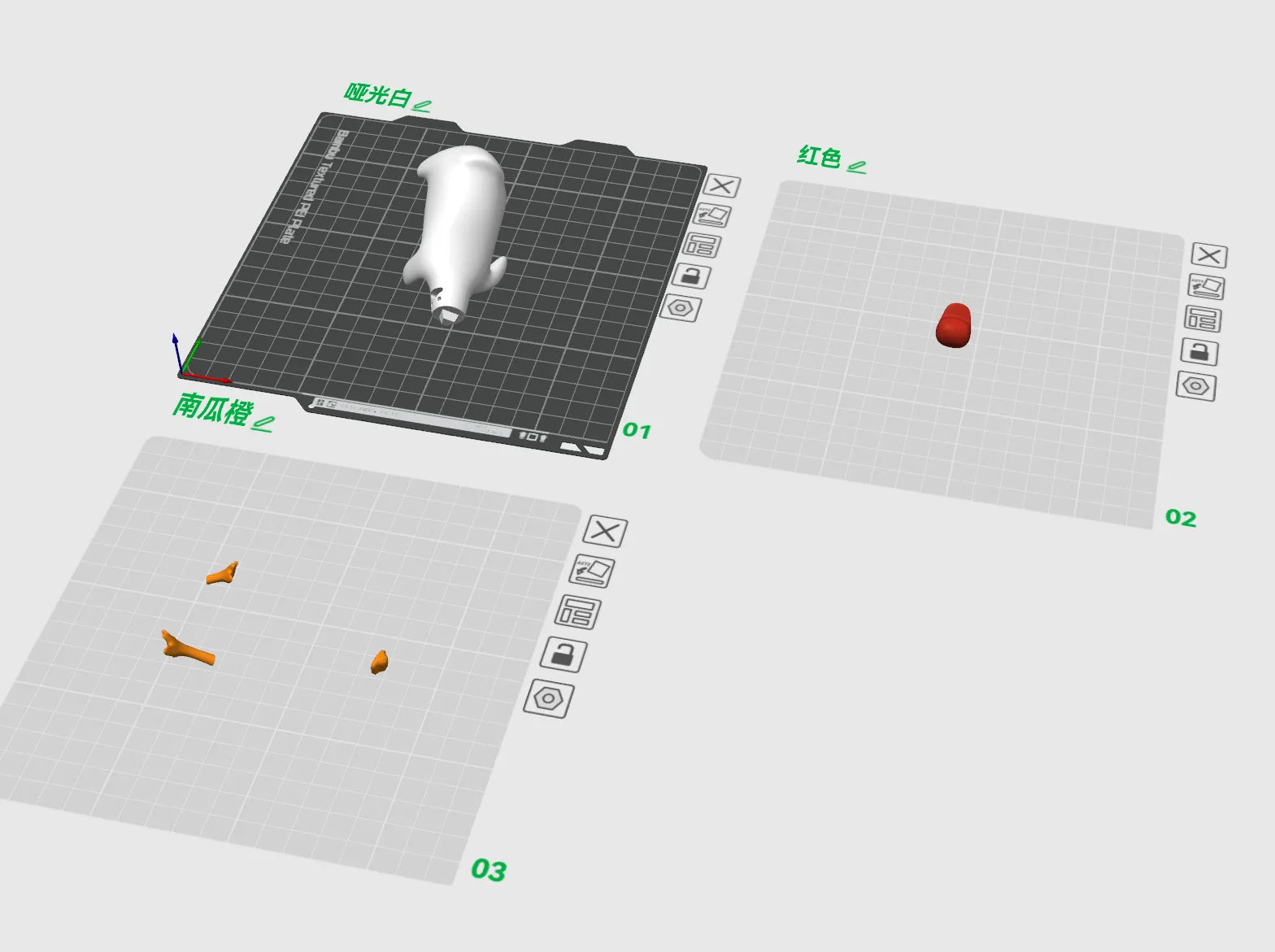 Lying Flat Duck Giving Up Duck 3D Printed Desk Decor Monitor Ornament