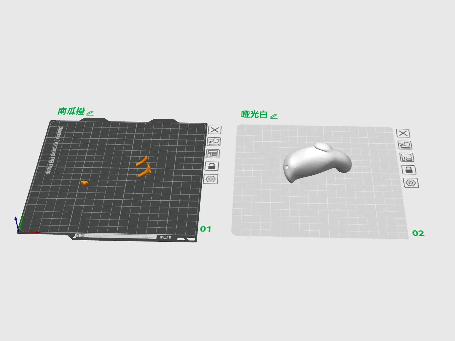 Lying Flat Duck & Slacking Duck Sofa Phone Holder – Funny 3D Printed Desk Accessory