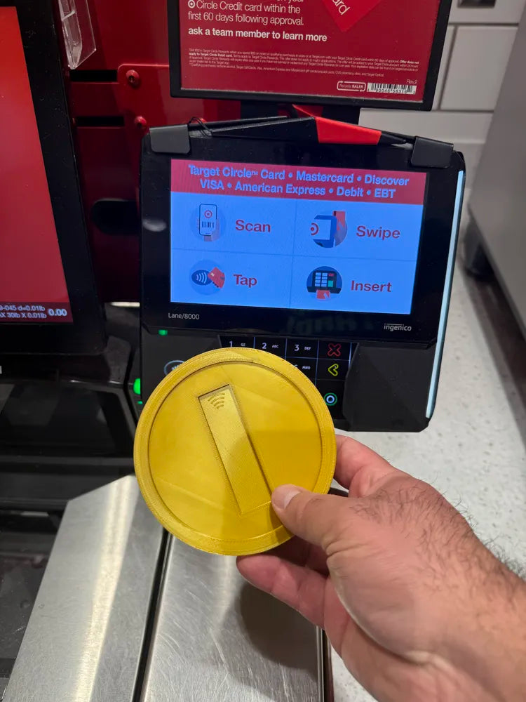 Mario Coin Contactless Payment Card Holder