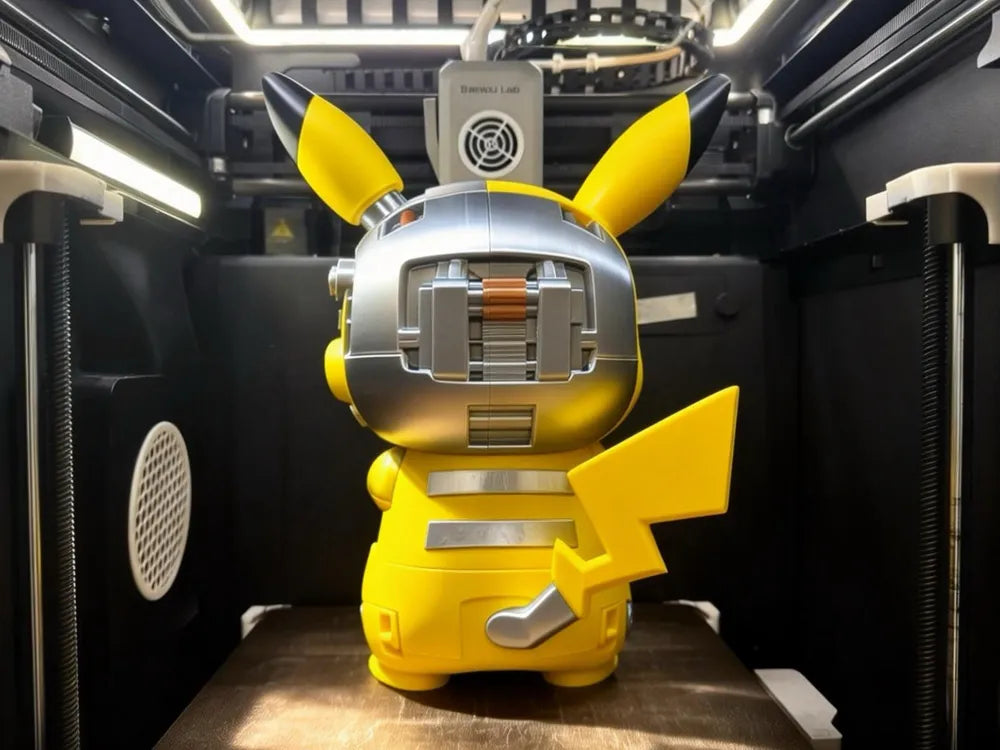 Mecha Pikachu 3D Printed Figure – 28cm Tall Collectible Statue