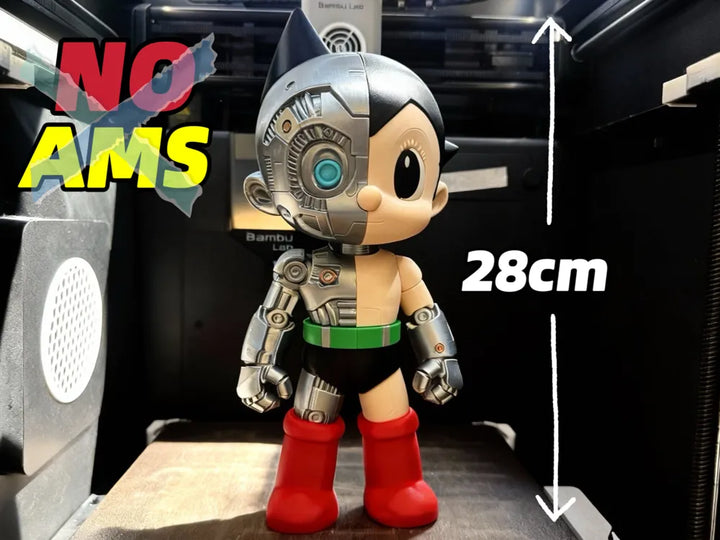 Mechanical Astro Boy 28cm 3D Printed Figure