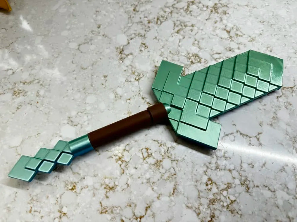 Minecraft Sword Tap & Pay Card Reader – 3D Printed NFC Payment Terminal