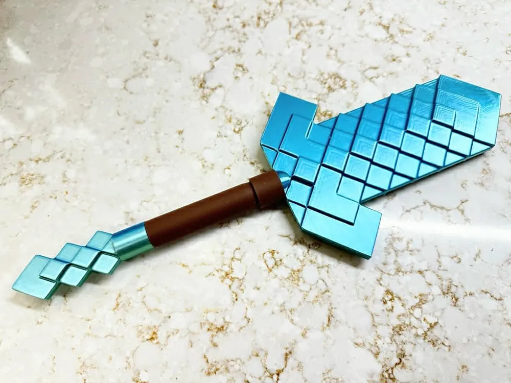 Minecraft Sword Tap & Pay Card Reader – 3D Printed NFC Payment Terminal