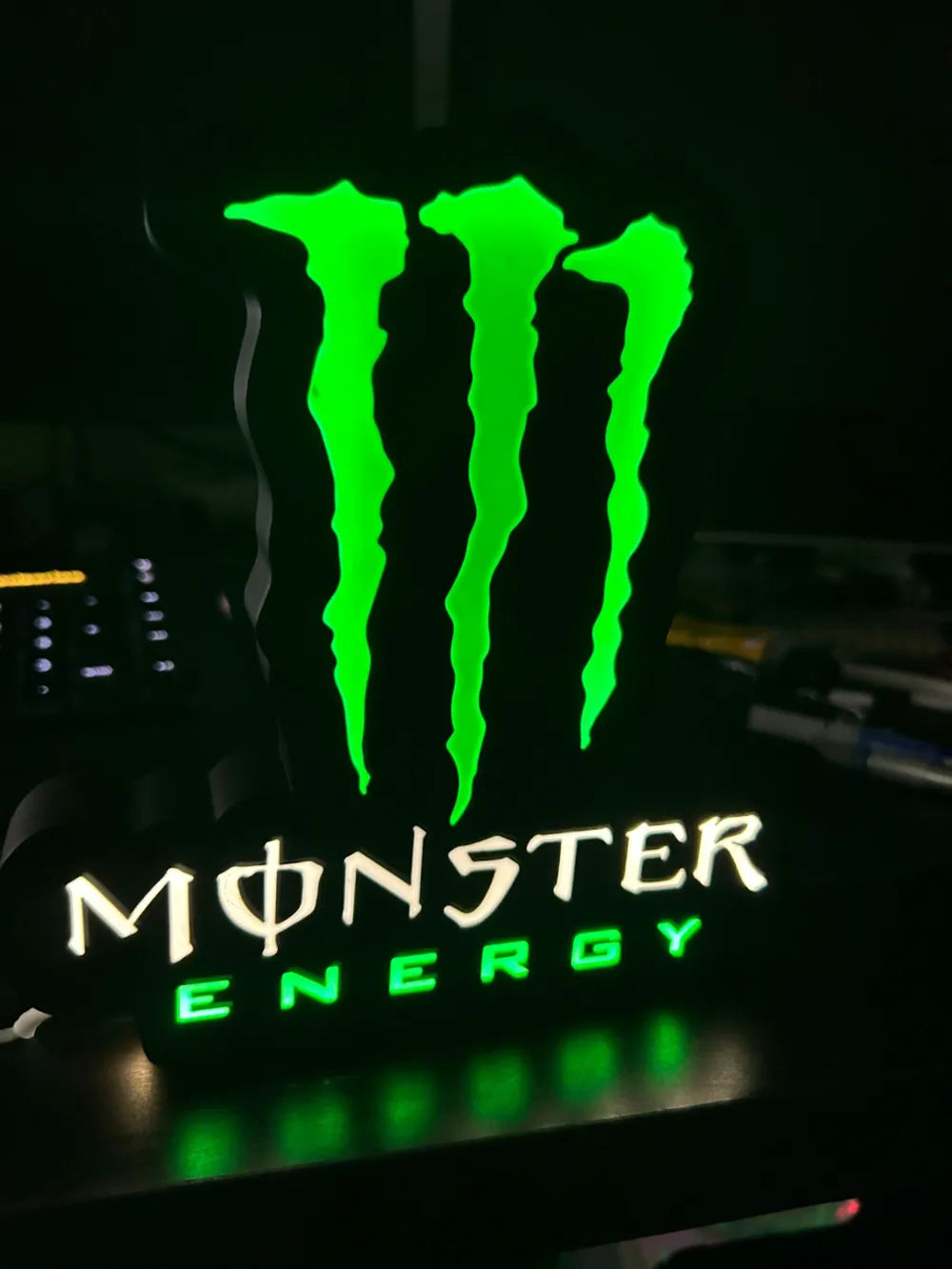 Monster Energy Drink LED Light Box Sign