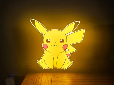 Pikachu LED Light Box
