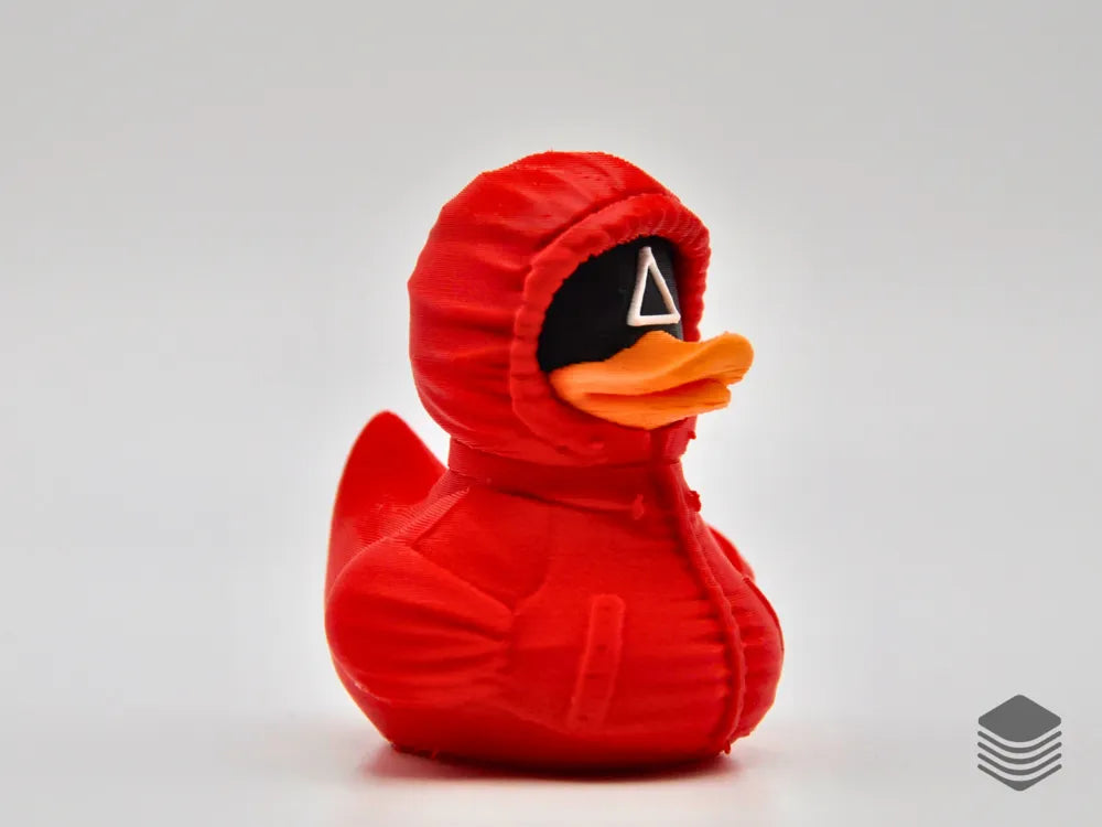 Squid Games Pink Guard Triangle Duck