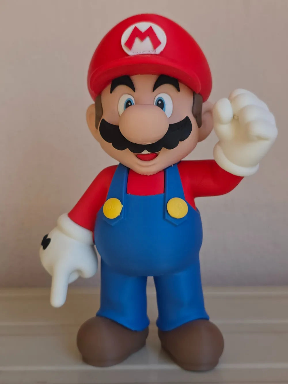 Super Mario No AMS 3D Printed Figure
