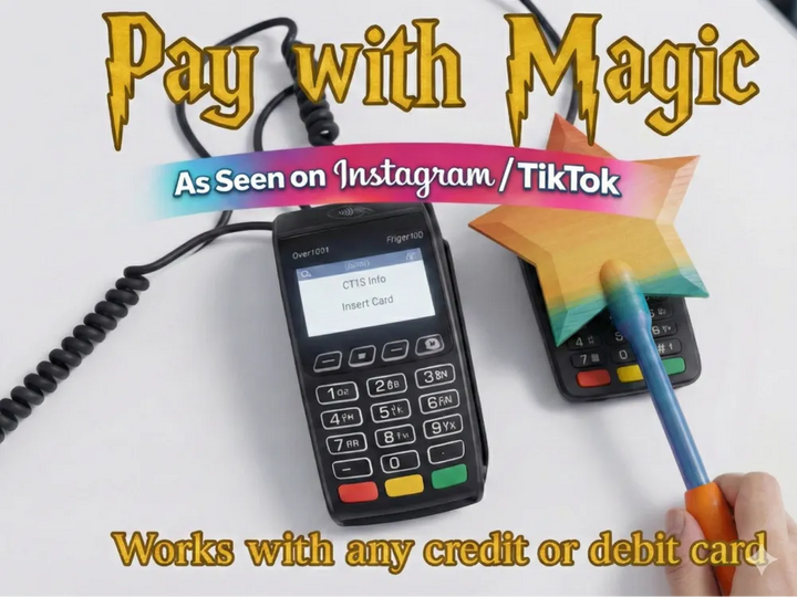 Tap to Pay Magic Credit Card Wand – Star