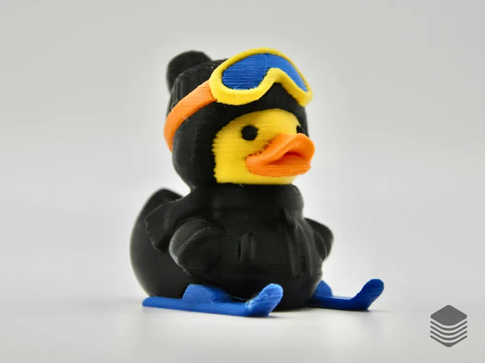 Winter Ski Duck